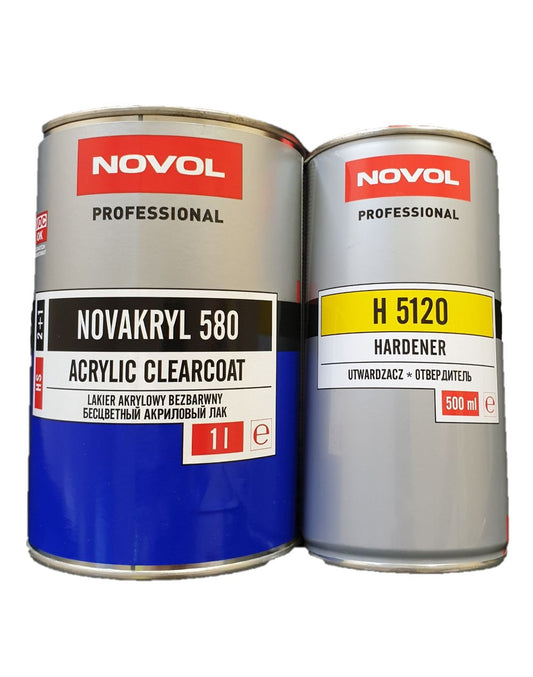 Novakryl 580 HS Clear Coat 2:1 - 1.5L Kit