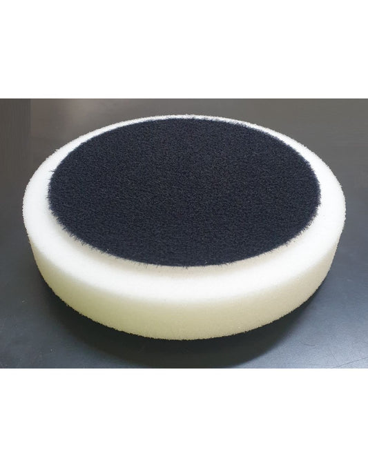 NOVOL Quattro - 150mm White Polishing Pad - Suits 125mm Velcro Pad