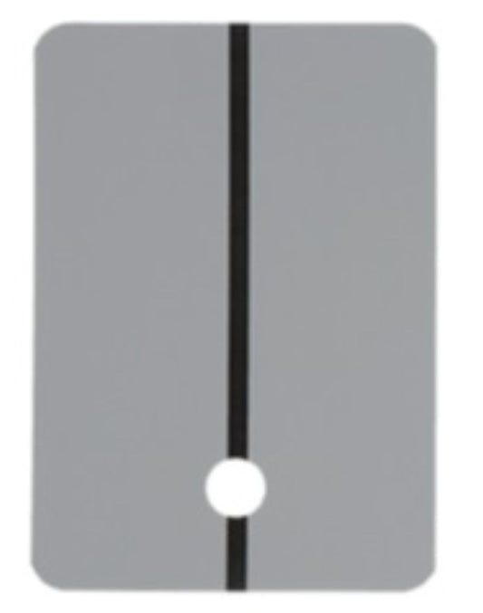 Metal Spray Test Cards -Light Grey (x100)