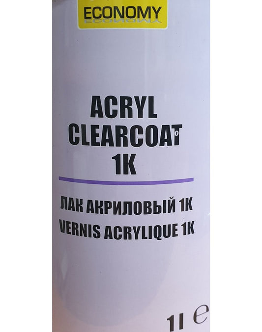 Economy 1K Clear Acryl Lacquer 1Ltr