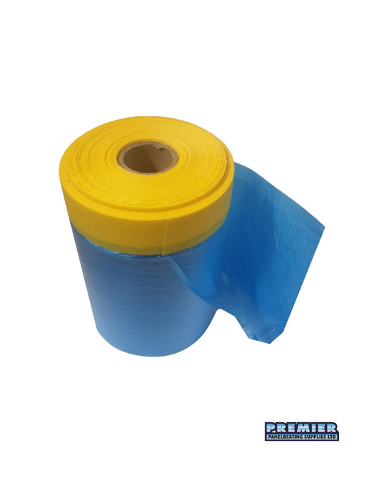 Pre-Taped Masking Film - Blue (20M)