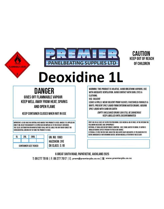 MetalBrite/Deoxidine 1L - Metal Conditioner