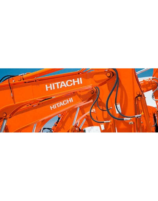 HITACHI ORANGE ENAMEL PAINT 4L