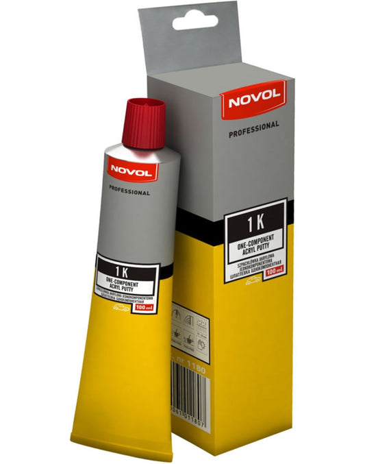 Novol 1K Acrylic Spot Putty - 100ml Tube