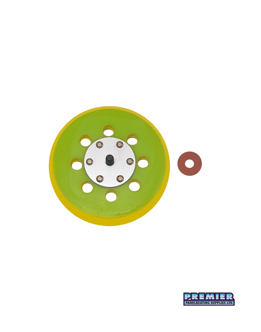 125mm 8H Back Up Pad - Velcro