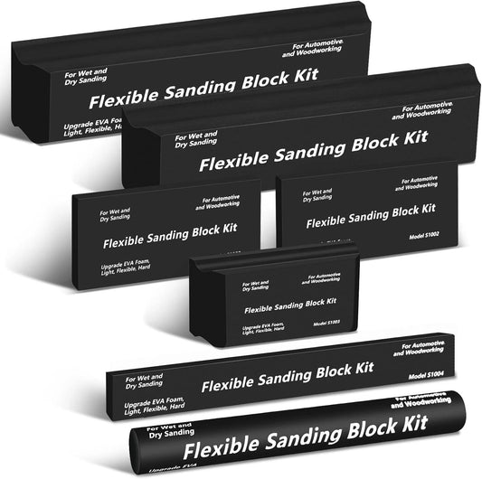 Autoline 7PCS Sanding Block Kit