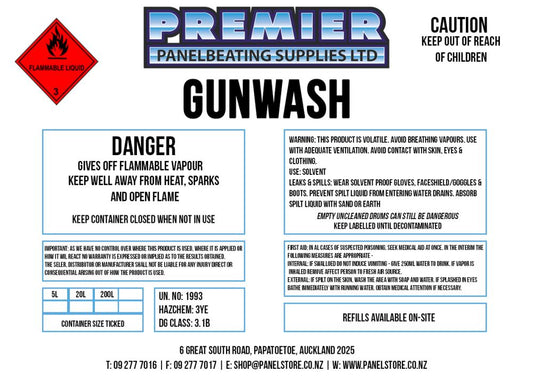 20L Gunwash