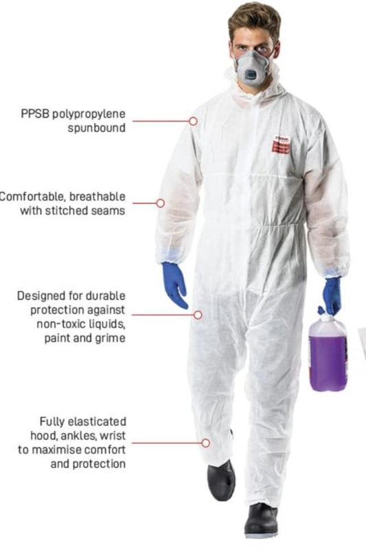Polypropylene Solvent Resistant overalls