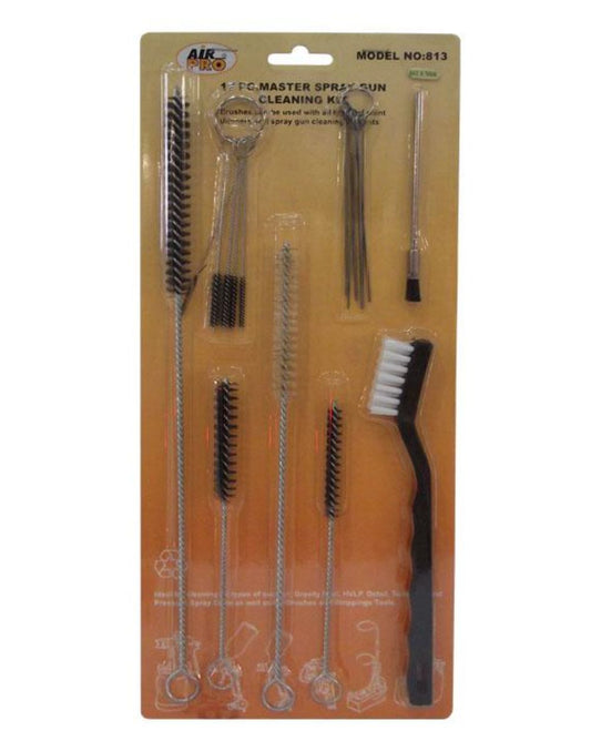 Spray Gun Cleaning Kit - 17 Piece