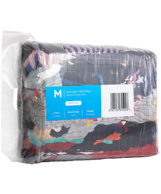 10KG Coloured Rags