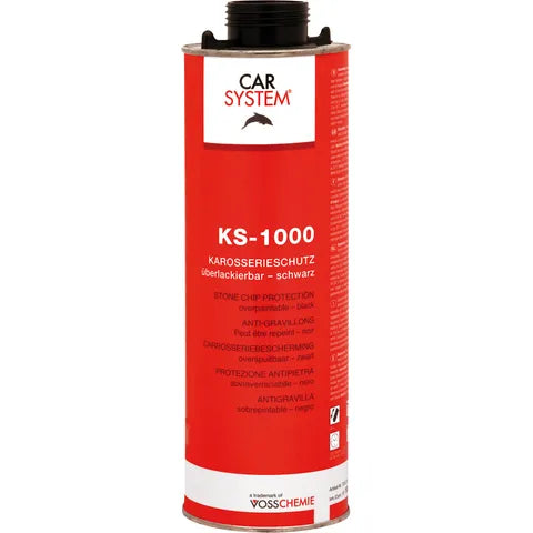 CARSYSTEM STONECHIP PROTECTION BLACK 1L