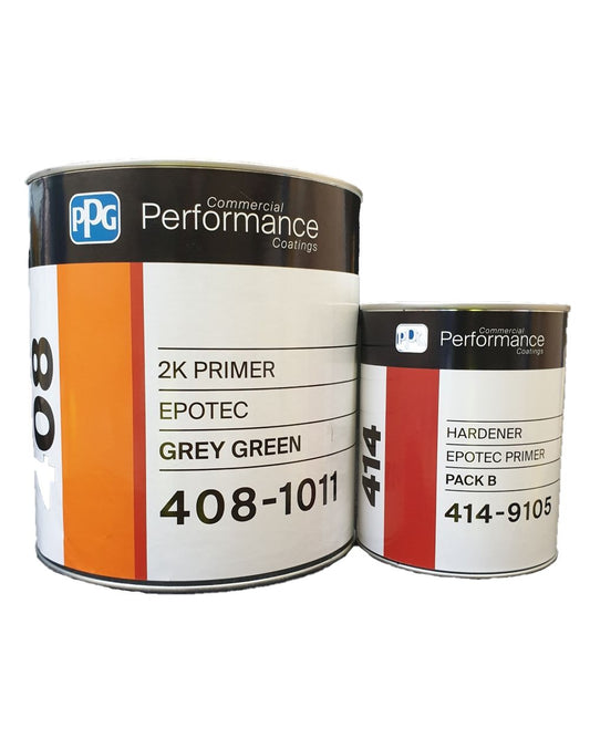 PPG Epotec Epoxy Primer Kit - 5L Grey Green