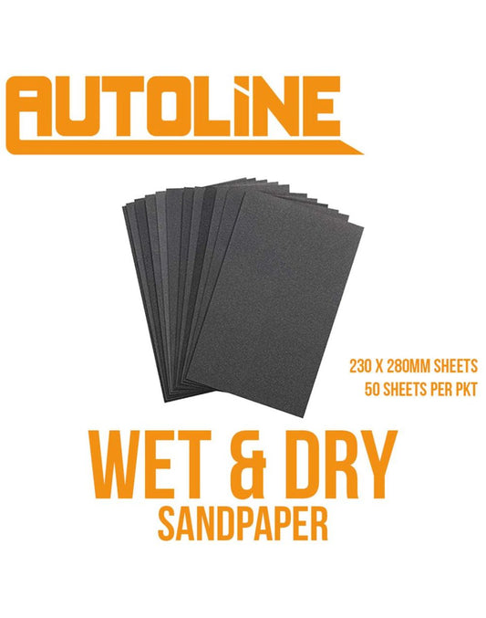 Autoline W&D Sandpaper (x50)